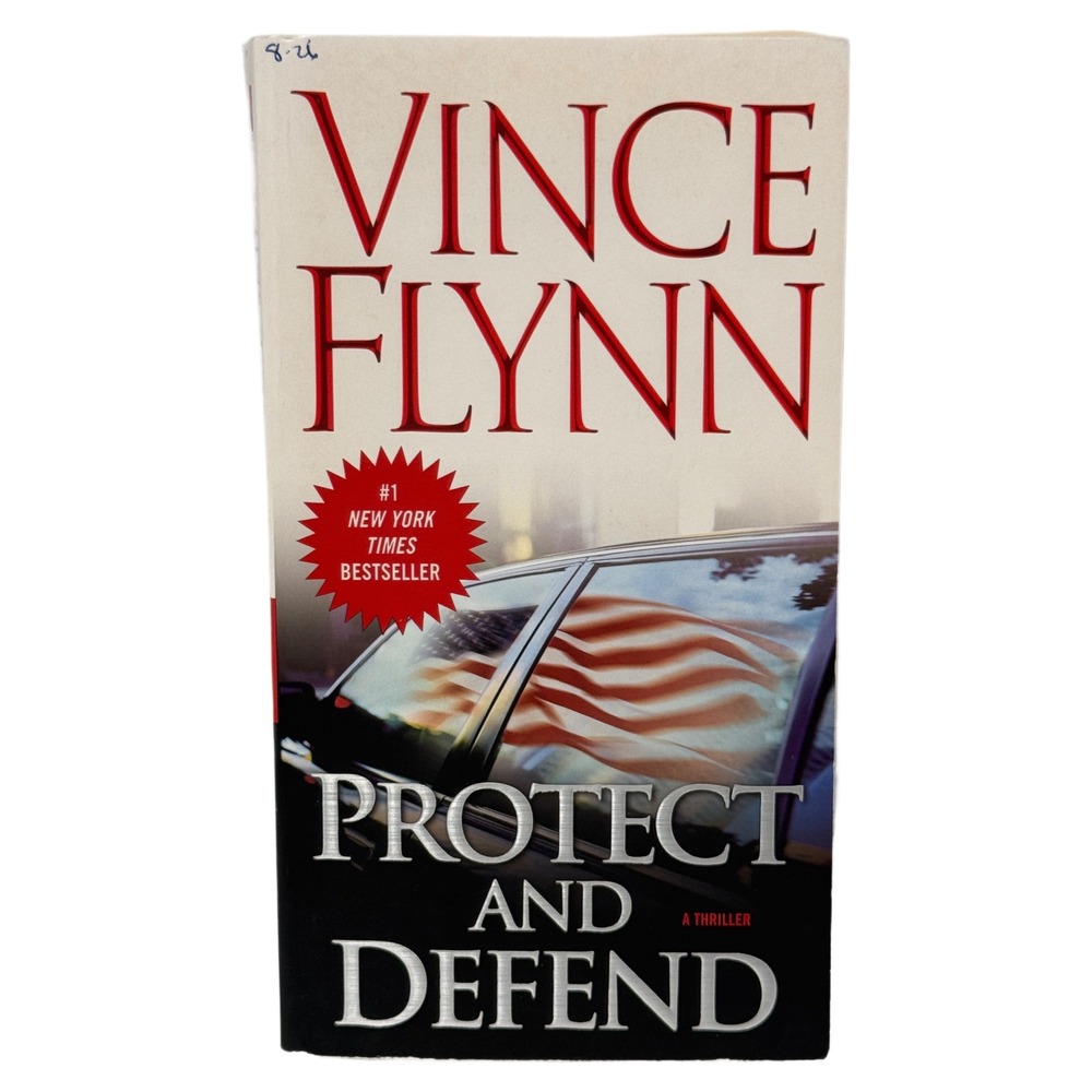 Vince Flynn Protect and‎ Defend Mitch Rapp Thriller Paperback *
